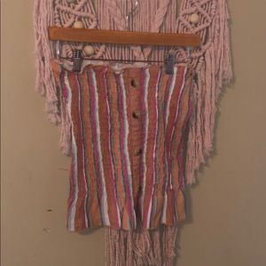 Multi striped type top